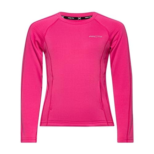 Arctix Girls Dynamic Base Layer Top, Fuchsia, Small - Image 1