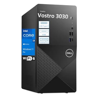 Dell Tower PC Desktop Computer for Home & Business, 12th Gen Intel 4-Core Processor, 32GB DDR5 RAM, 1TB PCIe SSD, WiFi 6, Bluetooth, DisplayPort, HDMI, Keyboard and Mouse, Windows 11 Pro - Image 1