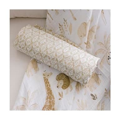 Crane Baby 100% Cotton Muslin Swaddle Blankets, Kendi Safari Animal, Set of 2, 47" x 47", Swaddles for Newborns, Baby Muslin Swaddle Blanket, For Boys & Girls - Image 5