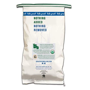 Great River Organic Milling Organic Extra Thick Rolled Oats | Whole Grain, Non-GMO, Kosher Certified | Hearty Texture for Oatmeal, Granola, Cookies, Baked Goods & Breakfast Recipes | 25 Lb (Pack of 1) - Image 4