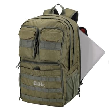 Eddie Bauer Cargo Tactical Backpack | Adventure | Heavy Duty | Outdoor | Water Resistant | 600D Polyester - Image 8