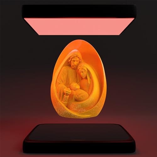 Nativity Scene Candle Mold - Resin Casting Silicone Molds for Home Decor & Candle Making Wave Spiral Mold - Image 1