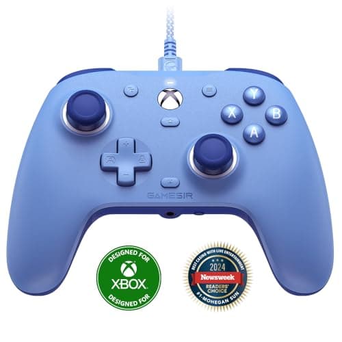 GameSir G7 SE Wired Controller for Xbox Series X|S, Xbox One & Windows 10/11, Plug and Play Gaming Gamepad with Hall Effect Joysticks/Hall Trigger, 3.5mm Audio Jack (Blue) - Image 1