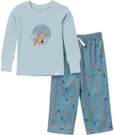 Gerber baby-boys 2-piece Pajama Set (Long-sleeve Cotton Top & Loose-fitting Pants - Image 3