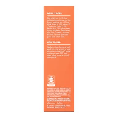 e.l.f. SKIN Bright Icon Vitamin C + E + Ferulic Serum, Brightening & Soothing Face Serum, Helps Even Skin Tone, Vegan & Cruelty-Free, 1 fl oz - Image 8