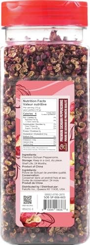 Soeos Sichuan Peppercorns, 6oz(170g), Authentic Szechuan Peppercorns, Less Seeds, Numbing and Tingle Flavor, Whole Sichuan Pepper for Mapo Tofu, Kung Pao Chicken and Chinese Cuisine - Image 2