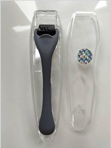 ROSELYNBOUTIQUE Derma Roller for Hair Beard Facial Skin Face 540 Microneedles At-Home Beauty Instrument White Holiday Gift for Men Women - Image 13