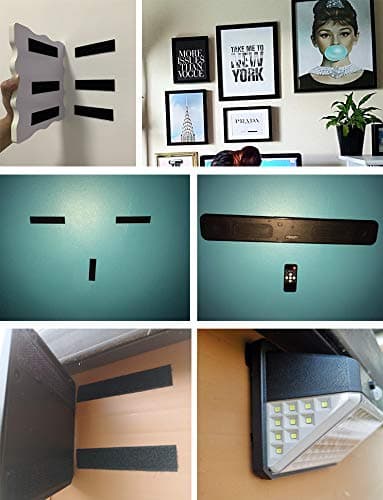 Melsan 1x4 inch Hook and Loop Strips with Adhesive - 15 Sets, Strong Back Adhesive Fasten Mounting Tape for Home or Office Use - Instead of Holes and Screws, Black - Image 6