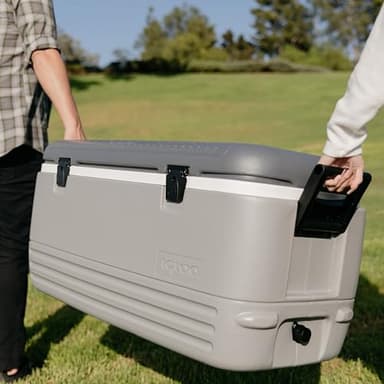 Igloo Gray Polar 120 Qt Cooler - Image 9