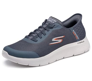Skechers Men's Go Walk Flex Hands Up Hands Free Slip-Ins Sneaker, Gray 12 - Image 1