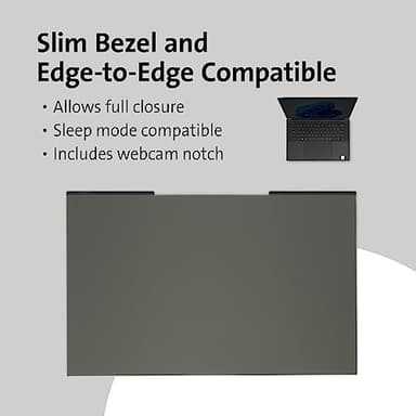 Kensington MagPro™ Magnetic Laptop Privacy Screen 16 inch, Removable 16:10 Laptop Privacy Filter Shield, Anti-Glare, Blue Ray Reduction, Compatible with HP/Dell/Acer/Asus/Lenovo (K55256WW) - Image 3