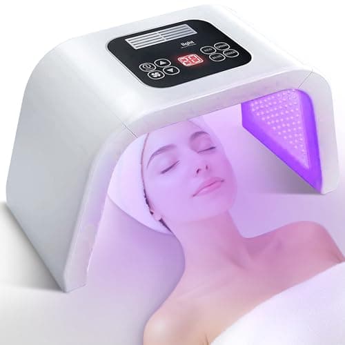 Led-Face-Tool，LED Light Therapy Facial Mask，7 in 1 Beauty Equipment for Skin Care at Home - Image 1