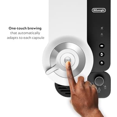 Nespresso Vertuo Lattissima Coffee & Espresso Maker by De'Longhi, Matte White and Glossy - Image 4