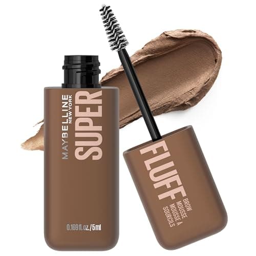 Maybelline Superfluff Volumizing Brow Mousse, All Day Tinted Brow Gel For Soft Full Brows, Soft Brown, 1 Count - Image 1