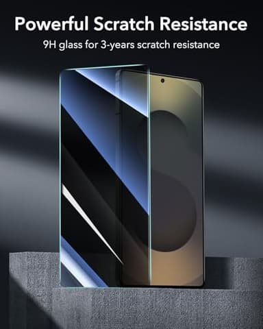 ESR 3 Pack for Samsung Galaxy S25 Ultra Privacy Screen Protector, 9H+ Hardness Tempered Glass with Easy Installation UltraFit tray for Galaxy S25 Ultra [6.9”], Anti-Spy - Image 9