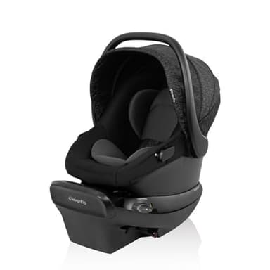 Evenflo Shyft Intuiti Travel System with Revolve180 LiteMax NXT Rotational Infant Car Seat (Black Shale) - Image 4