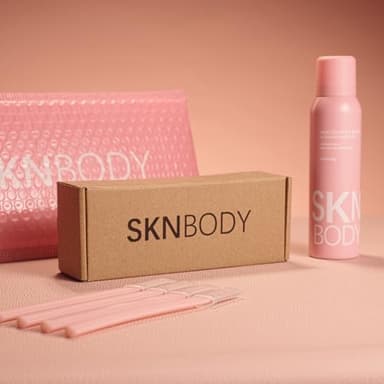 SKNBODY Hair Identifier Spray for Face Shaving and Dermaplaning Tool with 4 Razors, Upgraded Dermaplaning Spray for Women Facial Hair Removal, Gentle on All Skin Types - Image 9