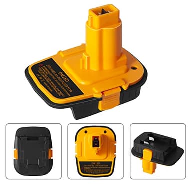 awokee Battery Adapter DM18D with USB,Compatible with Dewalt 18V Tools.Convert for DeWalt 20V & for Milwaukee M18 Lithium Battery to NiCad & NiMh Battery Tools - Image 5