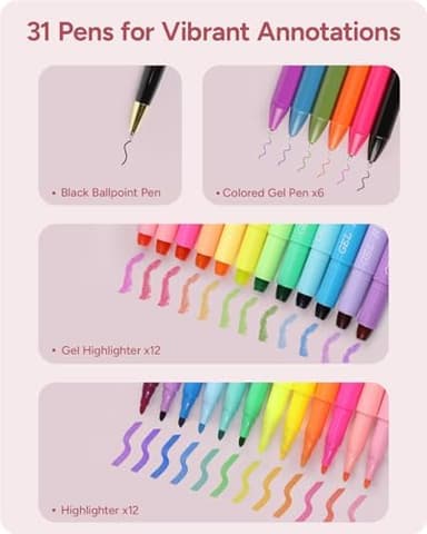 Bible Journaling Kit – Quilted Bible Cover Case for Women, 31 Highlighters, 75 Tabs, Bible Study Supplies & Christian Gift for Women and Teens (Shoulder Strap, Blush Pink - Image 7