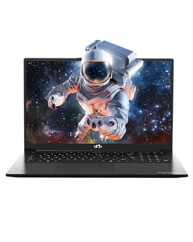 NIMO 17.3" Gaming-Laptop, 8 Cores AMD Ryzen 7 8745HS 16GB DDR5 RAM 256GB SSD (Beat R9 6900HX, up to 4.9GHz) Radeon 780M Graphics IPS FHD Computer with 100W Type-C Fingerprint, Backlit Keyboard - Image 1
