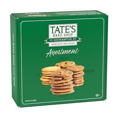 Tate's Bake Shop Cookies Gift Box, Chocolate Chip, Oatmeal Raisin, Salted Caramel and Lemon Cookies, 14 oz - Image 9