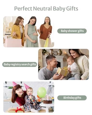 Blissful Diary Baby Play Gym Mat, Play Mat Activity Mat with 6 Detachable Toys for Stage-Based Sensory & Motor Skill Development, Easy to Install & Clean, Baby Essentials Gift, Sage Green - Image 7