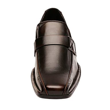Bruno Marc Men's Classic Slip-on Dress Loafers Shoes,Size 10,Dark/Brown,Giorgio-3 - Image 5