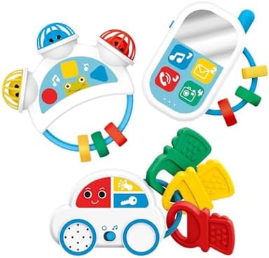 Baby Montessori Sensory Learning Toys with Sounds - Infant Toddlers Travel Activities Musical Teething Toys for Babies 0 3 6 9 12 18 Months - Newborn Shower Gifts for 1 2 3 Year Old Boys Girls - Image 3