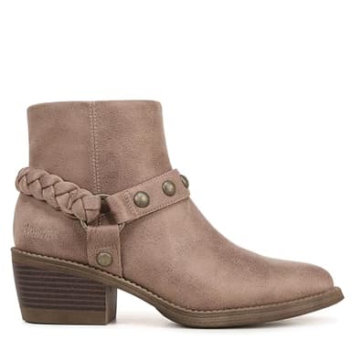 Blowfish Malibu Womens Roadtrip Western Ankle Bootie Whiskey Brown 8 M - Image 6