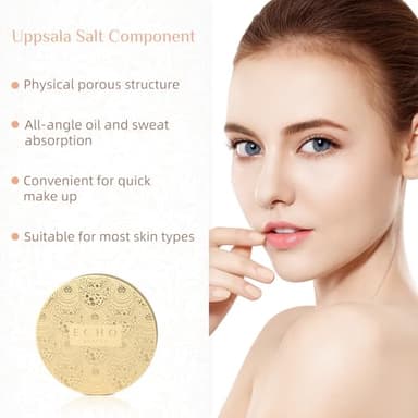 Cushion Foundation Makeup, Buildable Coverage Moisturizing Nourishing Breathable Poreless Oil-Control Lightweight, Skin fit, Natural Flawless Matte Finish - Image 4