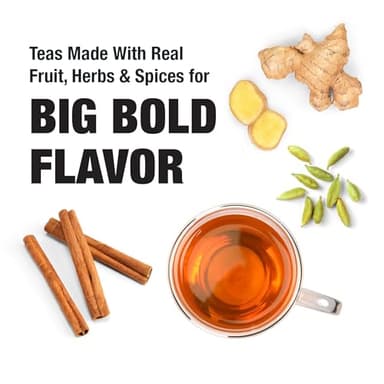 Tiesta Tea - Chai Love, Loose Leaf, Spiced Chai Black Tea, Premium Blend, High Caffeinated Black, Make Hot or Iced Brews Up to 25 Cups, 1.9 Ounce Resealable Pouch - Image 5