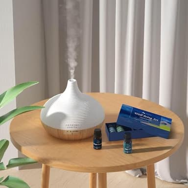 ASAKUKI Essential Oil Blends, Essential Oils for Diffusers for Home, Well-Being Kit- Calm Mind, Sweet Dreams, Happy, Relax, Air Freshening, Immunity for Aromatherapy, Humidifiers, Massage, 6x10ml - Image 8