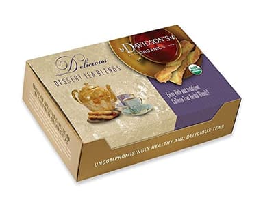 Davidson's Organics, Caramel Peach with Coconut, 100-count Individually Wrapped Tea Bags - Image 2