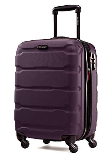 Samsonite Omni PC Hardside Expandable Luggage with Spinner Wheels, Purple, 3-Piece Set (20/24/28) - Image 4