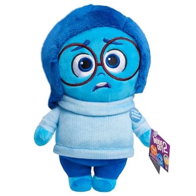 Inside Out 2 Talk It Out Small Plush - Sadness, Kids Toys for Ages 3 Up by Just Play - Image 1