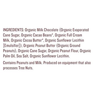 Justin's Organic Mini Milk Chocolate Peanut Butter Cups, Rainforest Alliance Certified Cocoa, Gluten-free, Responsibly Sourced, 6 Stand-up Bags, 4.7oz each - Image 3
