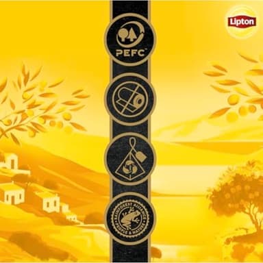 Lipton Black Tea Peach Mango, Pyramid Tea Bags, Flavored Teabags for a Refreshing Cup of Tea, 80 Total Tea Bags (20ct - Pack of 4) - Image 8