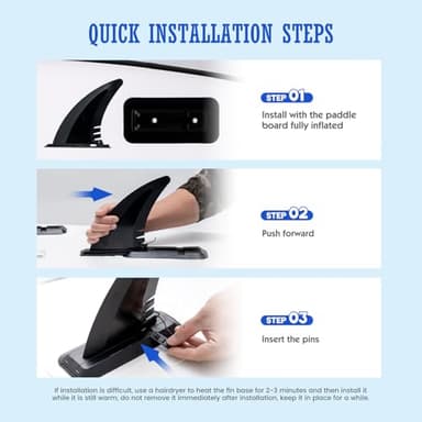 FunWater Inflatable 10'6×33"×6" Ultra-Light (17.6lbs) SUP for All Skill Levels Everything Included with Stand Up Paddle Board, Adj Floating Paddles, Pump, ISUP Travel Backpack, Leash,Waterproof Bag - Image 5