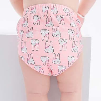 Potty Training Underwear for Girls Boys Potty Training Pants (2T,Pink) - Image 2