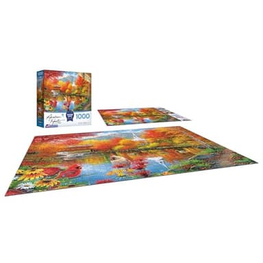 RoseArt - Abraham Hunter - Autumn Tranquility - 1000 Piece Jigsaw Puzzle for Adults - Image 5
