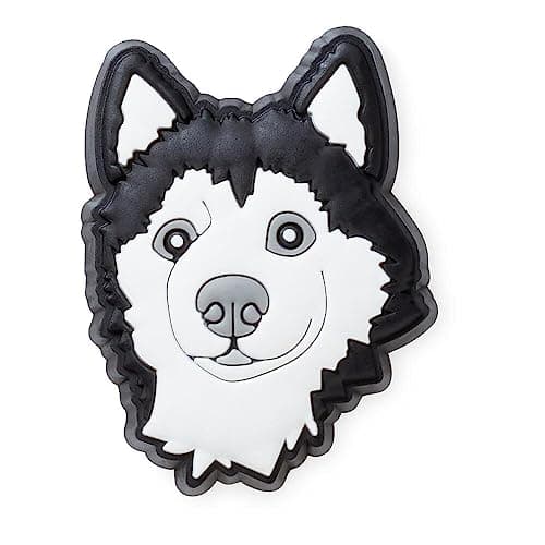 Crocs Animal Shoe Charms | Jibbitz, Husky Dog, One Size - Image 1