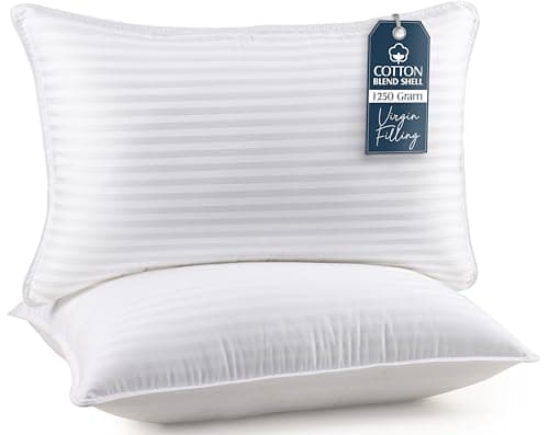 Utopia Bedding Bed Pillows for Sleeping King Size (White), Set of 2, Cooling Hotel Quality, for Back, Stomach or Side Sleepers - Image 1