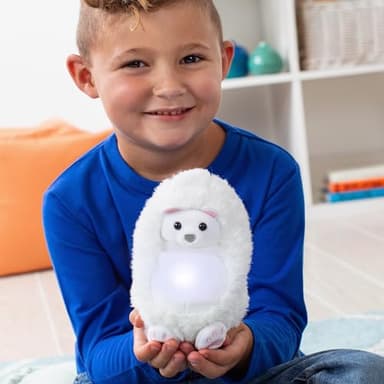 Curlimals Arctic Glow - Perry Polar Bear - Interactive Plush - Image 6