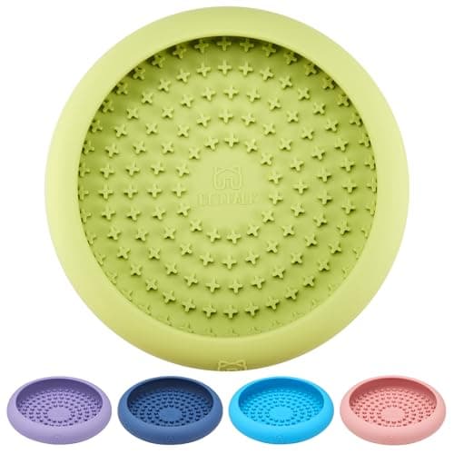 Dog Lick Bowl, Bestalk Anxiety Relief Slow Feeder Dog Lick Mat Treat Dispenser, Non-Slip Licking Bowl Enrichment Toys, BPA Free Silicone, Dishwasher Safe - Image 1