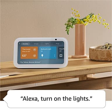 Echo Show 5 with TP-Link Tapo Smart Color Bulb - Image 3