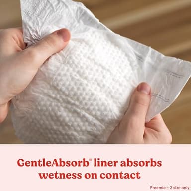 Huggies Little Snugglers Baby Diapers, Size 1 (8-14 lbs), 84 Ct, Newborn Diapers - Image 10