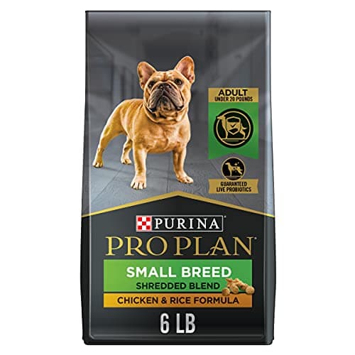 Purina Pro Plan Small Breed Dog Food With Probiotics for Dogs, Shredded Blend Chicken & Rice Formula - 6 lb. Bag - Image 1