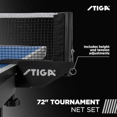 STIGA Advantage Series Ping Pong Tables - 13, 15, 19, and 25mm Tabletops - Quickplay 10 Minute Assembly - Playback Mode - Recreational to Tournament Level - Image 6