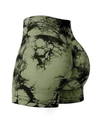 YEOREO Professional Women Workout Shorts 3.6" Scrunch Shorts Seamless High Waisted Contour Gym Yoga Biker Shorts - Image 1