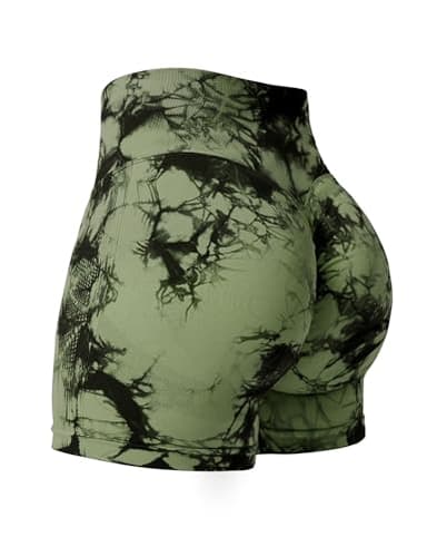 YEOREO Professional Women Workout Shorts 3.6" Scrunch Shorts Seamless High Waisted Contour Gym Yoga Biker Shorts - Image 1